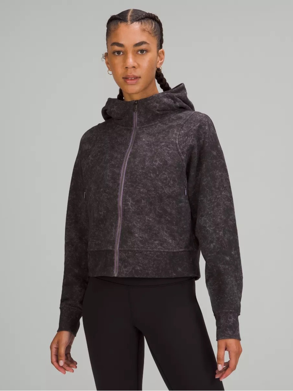 LULULEMON Cotton French Terry Zip-Up Hoodie - #